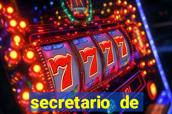 secretario de esporte salario